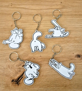 Brelok Simon’s Cat 3D – Kultowy Kot