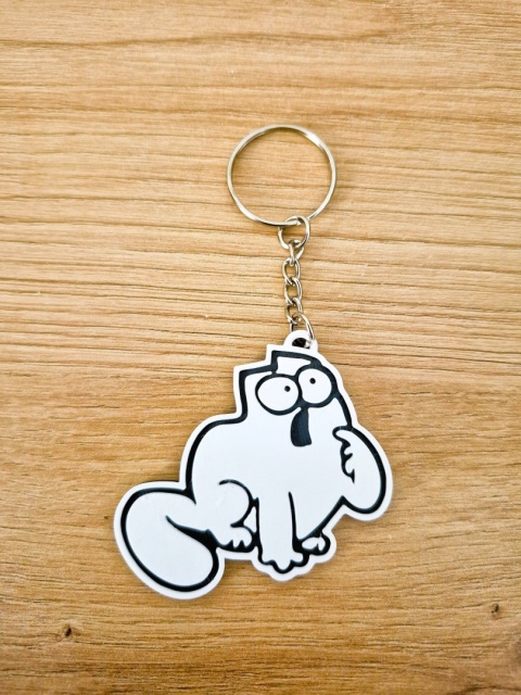 Brelok Simon’s Cat 3D – Kultowy Kot