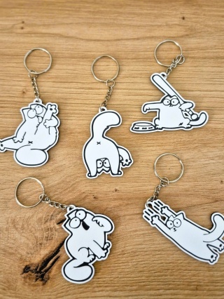Brelok Simon’s Cat 3D – Kultowy Kot