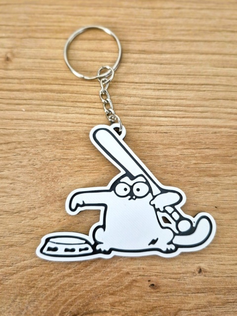 Brelok Simon’s Cat 3D – Kultowy Kot