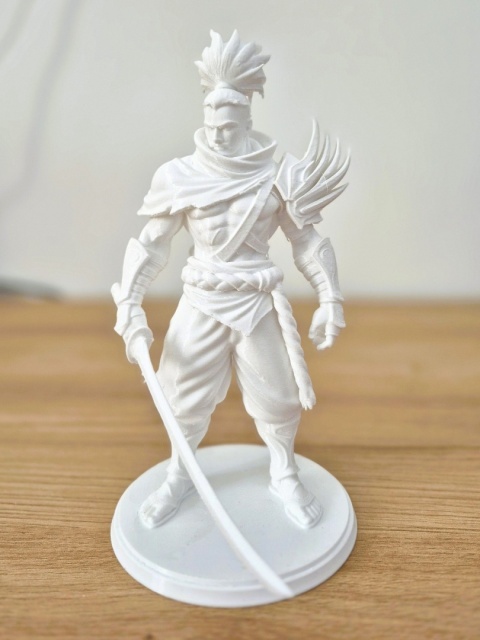 Figurka Samurai Fantasy 3D – Wojownik z Mieczem