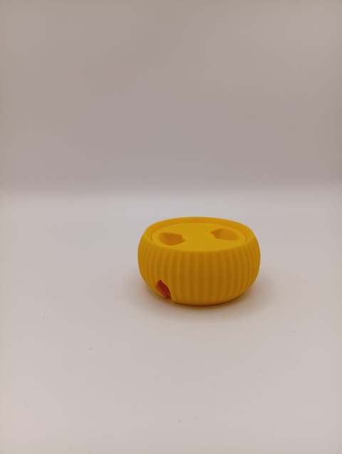 Organizer do kabli 3D “Cable Donut” – kompaktowa szpulka na przewody | druk 3D z PLA, różne kolory