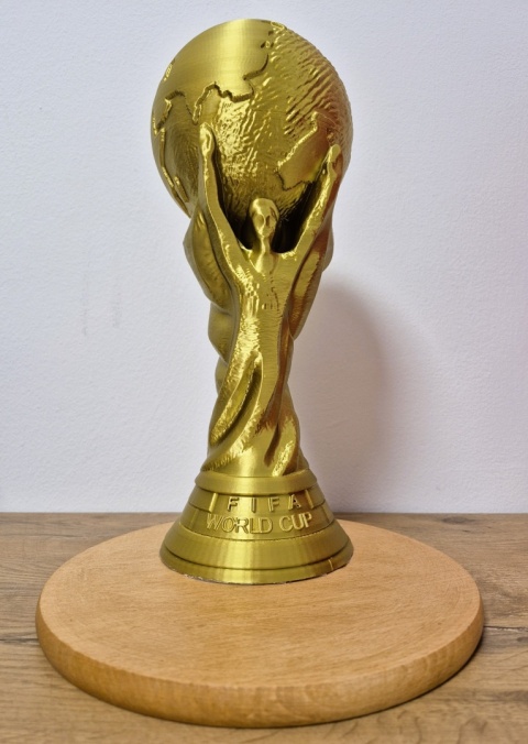 Złoty Puchar FIFA World Cup - dekoracyjna figurka 3D Idealny prezent dla fana piłki nożnej