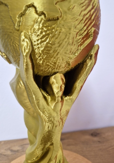 Złoty Puchar FIFA World Cup - dekoracyjna figurka 3D Idealny prezent dla fana piłki nożnej