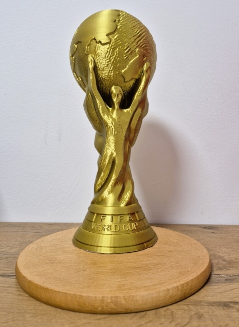 Złoty Puchar FIFA World Cup - dekoracyjna figurka 3D Idealny prezent dla fana piłki nożnej