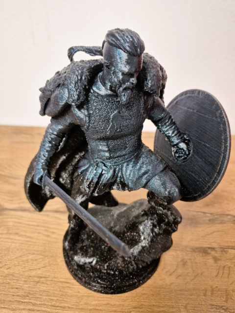 Ragnar Lodbrok - Figurka Wojownika 3D Legendarny Wiking z „Vikings”