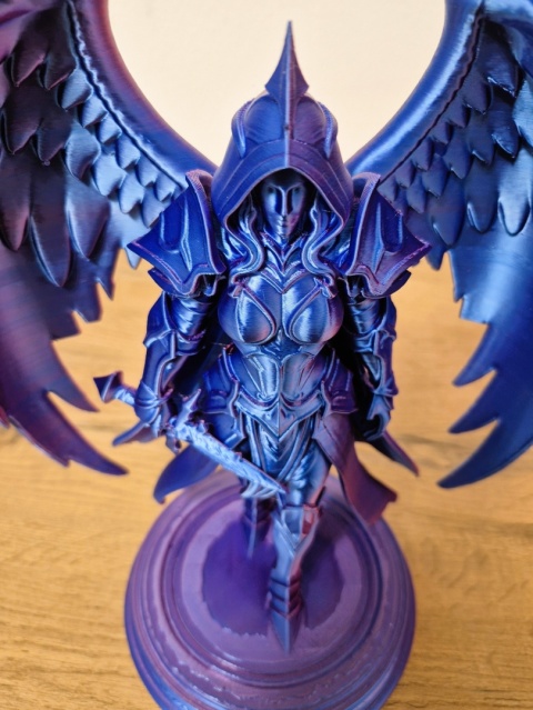 Shadowfallen Archangel Strażniczka Mroku Figurka 3D Premium