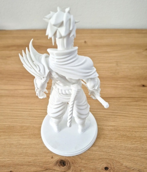 Figurka Samurai Fantasy 3D – Wojownik z Mieczem