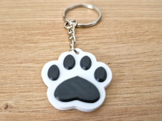 Brelok Paput – Łapka Zwierzaka 3D