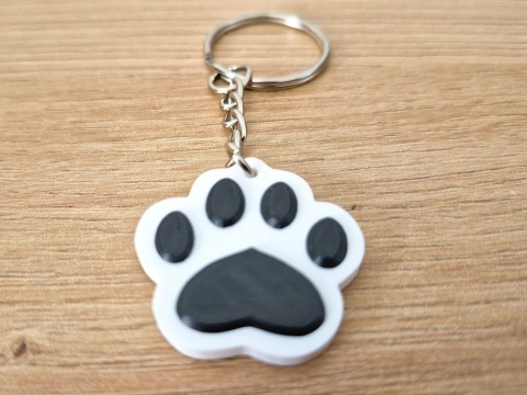Brelok Paput – Łapka Zwierzaka 3D