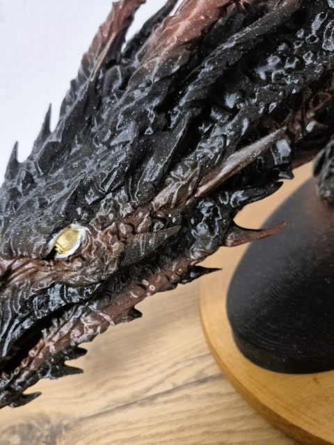 Smaug (Erebor) figurka 3D smoka z Samotnej Góry