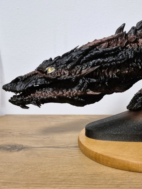 Smaug (Erebor) figurka 3D smoka z Samotnej Góry